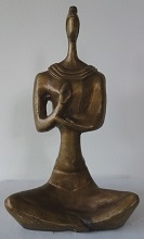 Meditation, Sculptures by Tapas Sarkar