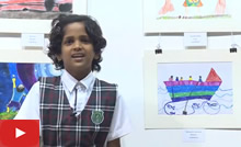 Chinmayee Naravane talks about her medal winning painting at Khula Aasmaan exhibition