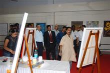 Art Workshop by Professional Artists at Balgandharva, Pune