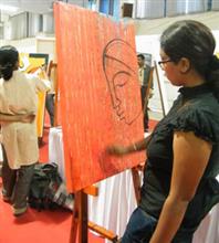 Art Workshop by Professional Artists at Balgandharva, Pune