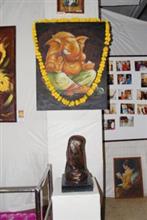 Art Exhibition at Balgandharva, Pune - On the theme “Nation Building through Income Tax” 
                 title=