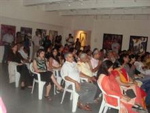 Book reading at the opening