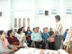 Portrait Painting Demonstration by Sanjay Shelar