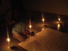 Earth Hour - Live painting by Sudhir Deshpande on 28th March 2009