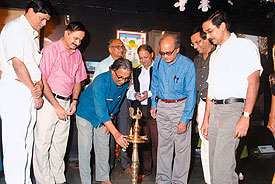 Inauguration of Exhibition by Padmashree Ar. Balkrishna Doshi