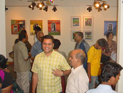 Viewers at Exhibition