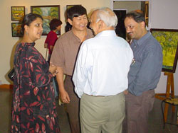 Exhibition of paintings on Kashmir by Yashwant Shirwadkar