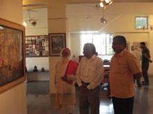 Felicitation of Artist Prof. D. S. Khatavkar