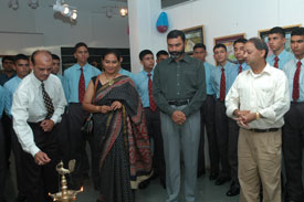 Inauguration of Exhibition by Officers & Cadets of National Defence Academy (NDA)