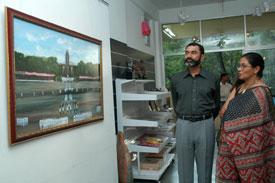 Inauguration of Exhibition by Officers & Cadets of National Defence Academy (NDA)