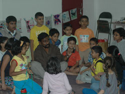 Displaced - Exhibition Inauguration & Workshop by Kingsley Guntillake