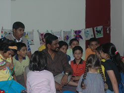 Displaced - Exhibition Inauguration & Workshop by Kingsley Guntillake