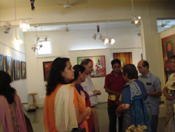 Inuaguration of Live Painting & Sculpting by Women Artists