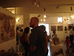 Inuaguration of Live Painting & Sculpting by Women Artists