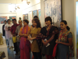 Inuaguration of Live Painting & Sculpting by Women Artists