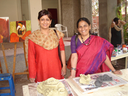 Live Painting & Sculpting by Women Artists