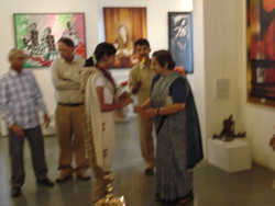 Felicitation Ceremony of Live Painting & Sculpting by Women Artists