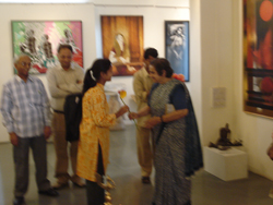 Felicitation Ceremony of Live Painting & Sculpting by Women Artists