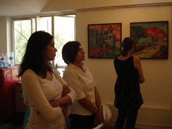 Inuaguration of Live Painting & Sculpting by Women Artists