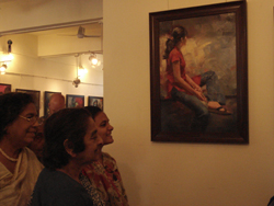 Inuaguration of Live Painting & Sculpting by Women Artists