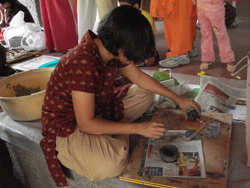 Live Painting & Sculpting by Women Artists