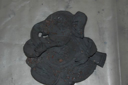 Ceramic works made during the camp by Sculptors