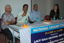 Felicitation ceremony on concluding day of ceramic camp