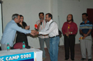 Felicitation ceremony on concluding day of ceramic camp