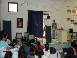 Live Portrait Painting demonstration by Ramakrishna Kamble