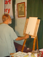 Live Portrait Painting Demonstraion by Shrikant Jadhav