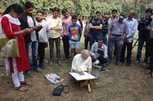 Mangesh Tendulkar at work