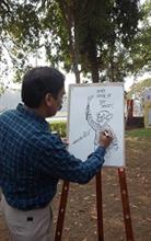 Charuhas Pandit at work