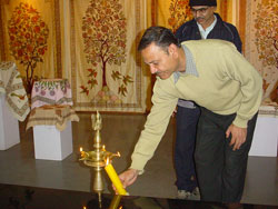 Exhibition and Workshop screen & Blocak Printing by Weavers Service Centre, Mumbai