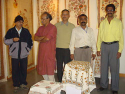 Exhibition and Workshop screen & Blocak Printing by Weavers Service Centre, Mumbai