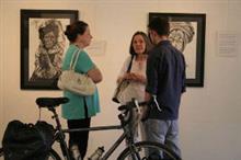 Faith Sood and her friends vist the exhibition