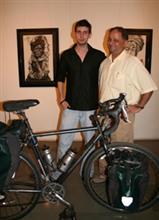 Jake with Milind Sathe