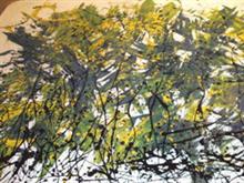 Earth Hour - Live painting by Sudhir Deshpande on 28th March 2009