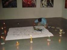 View Photo Gallery of Earth Hour - Live painting by Sudhir Deshpande