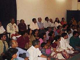 Audience at the Cultural event