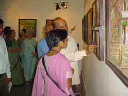 Exhibition of paintings on Kashmir by Yashwant Shirwadkar