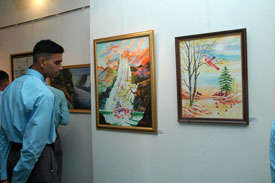 Inauguration of Exhibition by Officers & Cadets of National Defence Academy (NDA)