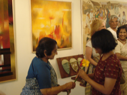 Felicitation Ceremony of Live Painting & Sculpting by Women Artists