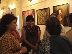 Inuaguration of Live Painting & Sculpting by Women Artists