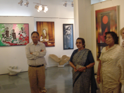 Inuaguration of Live Painting & Sculpting by Women Artists