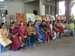 Live Painting & Sculpting by Women Artists