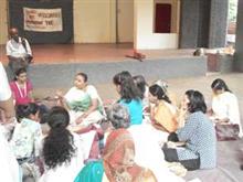 Mithila (Madhubani) Painting Demonstration by Shanti Devi