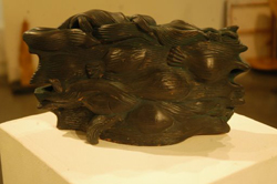 Ceramic works made during the camp by Sculptors