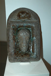 Ceramic works made during the camp by Sculptors