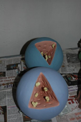 Ceramic works made during the camp by Sculptors