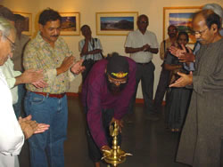 Inauguration of Exhibition of Photographs by Manohar Gangan